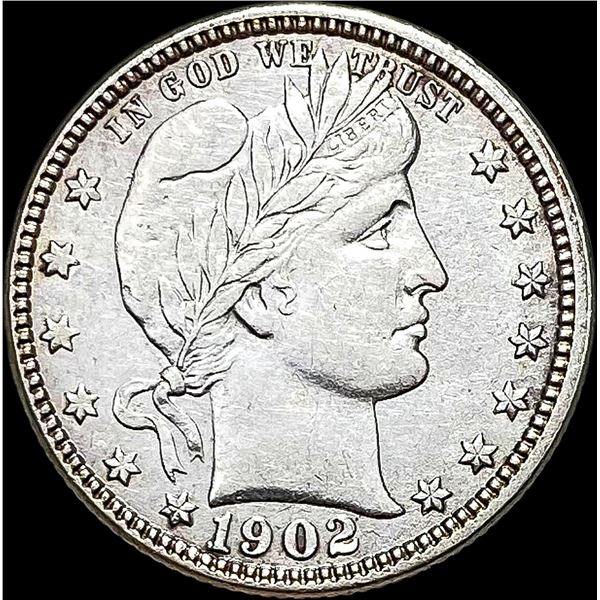 1902-O Barber Quarter UNC