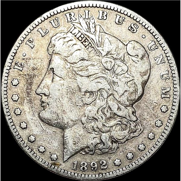 1892-S Silver Morgan Dollar LIGHTLY CIRCULATED
