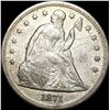 1871 Seated Liberty Dollar NEARLY UNCIRCULATED