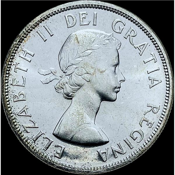 1957 Silver Canadian Dollar CHOICE BU
