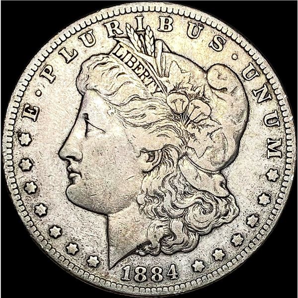 1884-CC Silver Morgan Dollar LIGHTLY CIRCULATED
