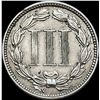 Image 2 : 1881 Nickel Three-Cent Piece NEARLY UNCIRCULATED