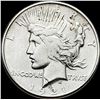 1921 Silver Peace Dollar NEARLY UNCIRCULATED