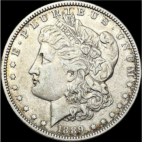 1889-O Morgan Silver Dollar NEAR UNC
