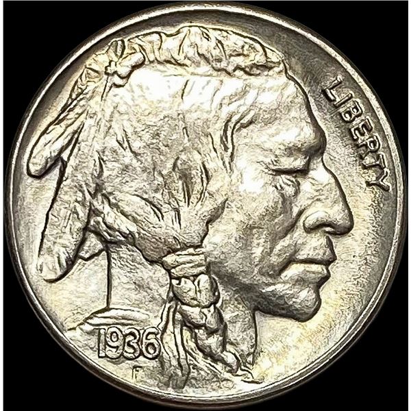 1936-S Buffalo Nickel Five Cents CHOICE BU