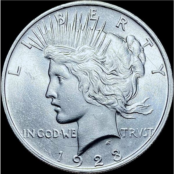 1923 Silver Peace Dollar CHOICE BU
