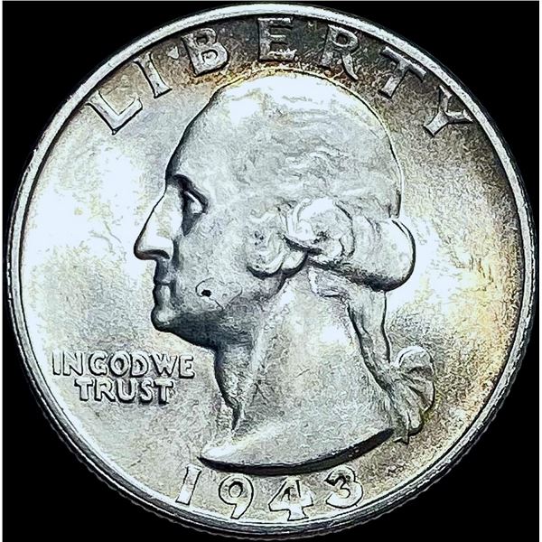 1943-S Silver Washington Quarter CHOICE BU