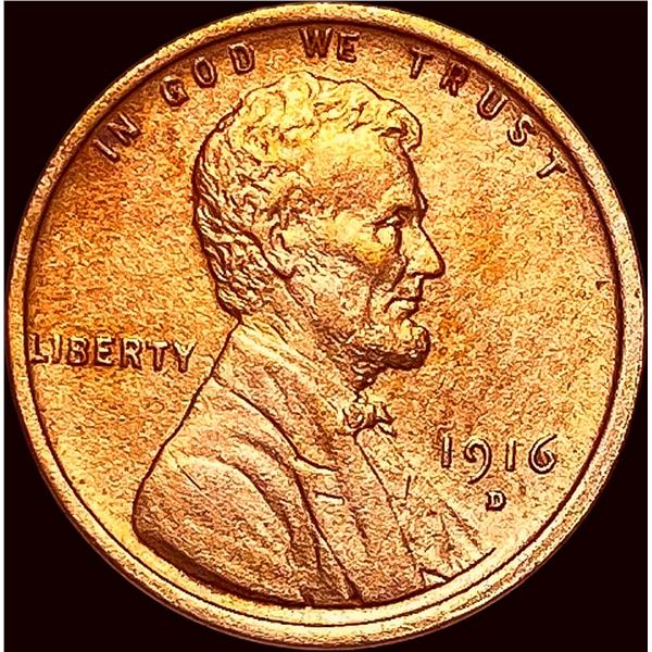 1916-D Lincoln Wheat Cent UNCIRCULATED