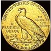 Image 2 : 1911 Indian Head Gold $2.5 Quarter Eagle HIGH GRADE