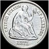 Image 1 : 1871 Silver Seated Liberty Half Dime UNCIRCULATED