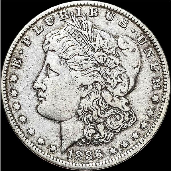 1886-O Silver Morgan Dollar NEARLY UNCIRCULATED