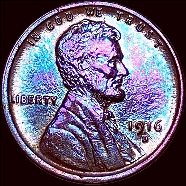 1916-D Lincoln Wheat Cent CLOSELY UNCIRCULATED