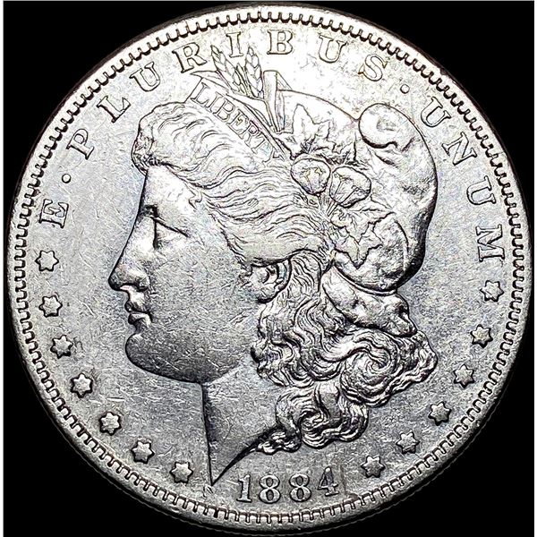 1884-S Silver Morgan Dollar NEARLY UNCIRCULATED