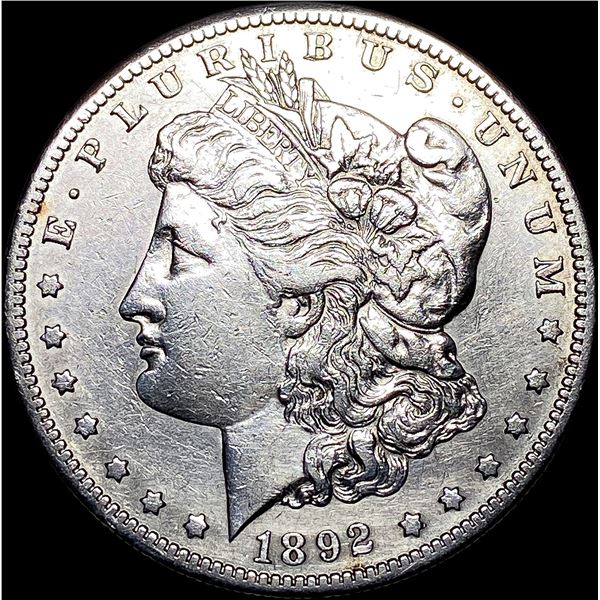 1892-S Morgan Silver Dollar NEAR UNC