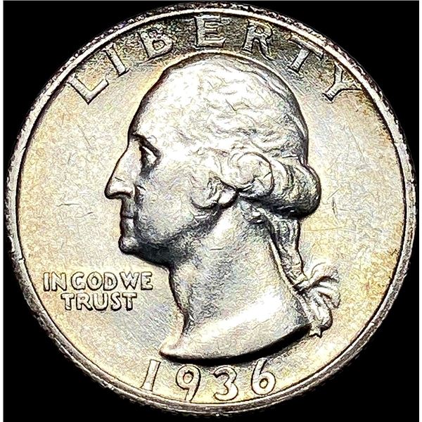 1936-S Silver Washington Quarter UNCIRCULATED