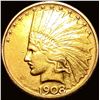 Image 1 : 1908-D Gold $10 Indian Head Eagle CLOSELY UNCIRCULATED
