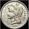 Image 1 : 1873 Nickel Three-Cent Piece CLOSELY UNCIRCULATED