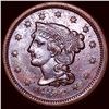 Image 1 : 1856 Braided Hair Large Cent CLOSELY UNCIRCULATED