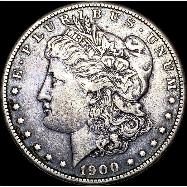 1900-S Silver Morgan Dollar NEARLY UNCIRCULATED