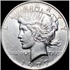 Image 1 : 1927-D Peace Silver Dollar CLOSELY UNC