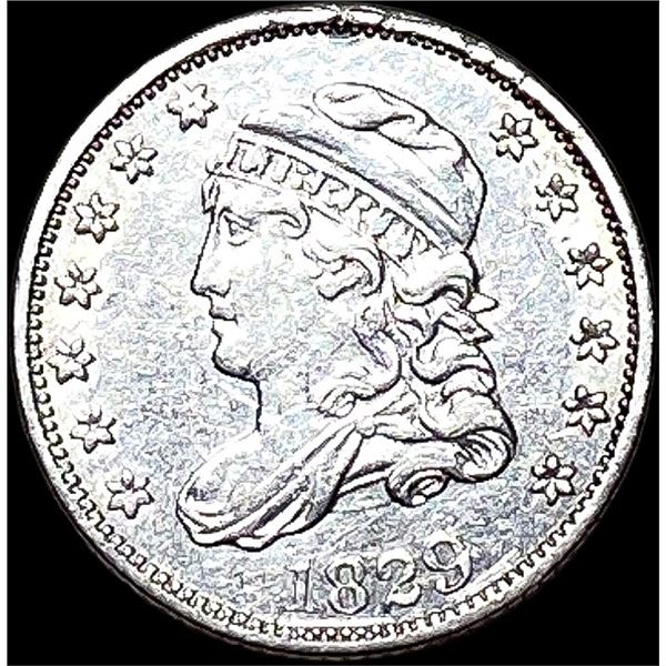 1829 Capped Bust Half Dime CLOSELY UNCIRCULATED