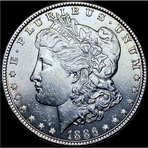 1886 Morgan Silver Dollar CHOICE BU