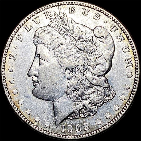 1902 Morgan Silver Dollar NEARLY UNCIRCULATED