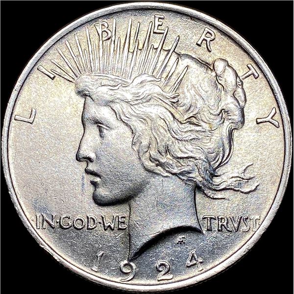 1924 Silver Peace Dollar UNCIRCULATED