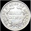 Image 2 : 1857 Seated Liberty Half Dime CLOSELY UNCIRCULATED