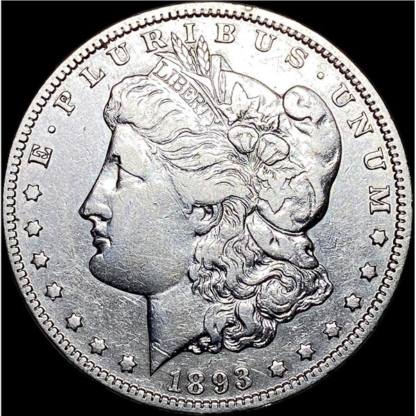 1893-O Silver Morgan Dollar NEARLY UNCIRCULATED