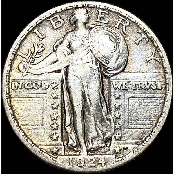 1924 Standing Liberty Quarter NEARLY UNCIRCULATED