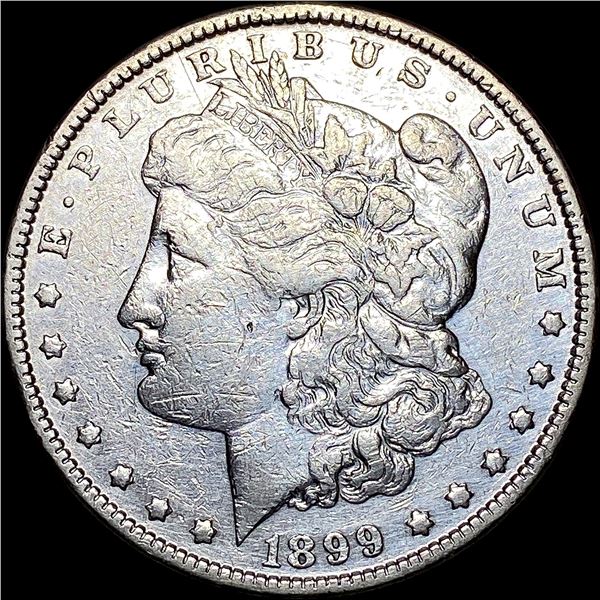 1899 Silver Morgan Dollar LIGHTLY CIRCULATED