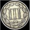 Image 2 : 1869 Nickel Three-Cent Piece NEARLY UNCIRCULATED