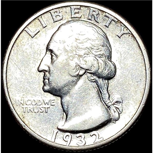 1932-S Silver Washington Quarter NEARLY UNCIRCULATED
