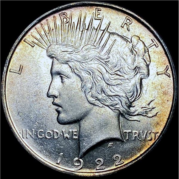 1922-D Silver Peace Dollar CHOICE BU