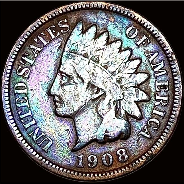 1908-S Indian Head Cent LIGHTLY CIRCULATED