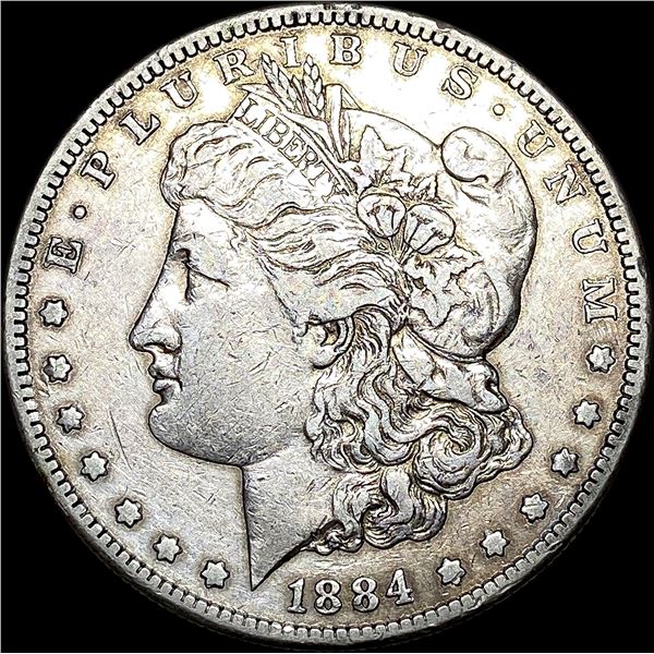 1884-S Silver Morgan Dollar NEARLY UNCIRCULATED