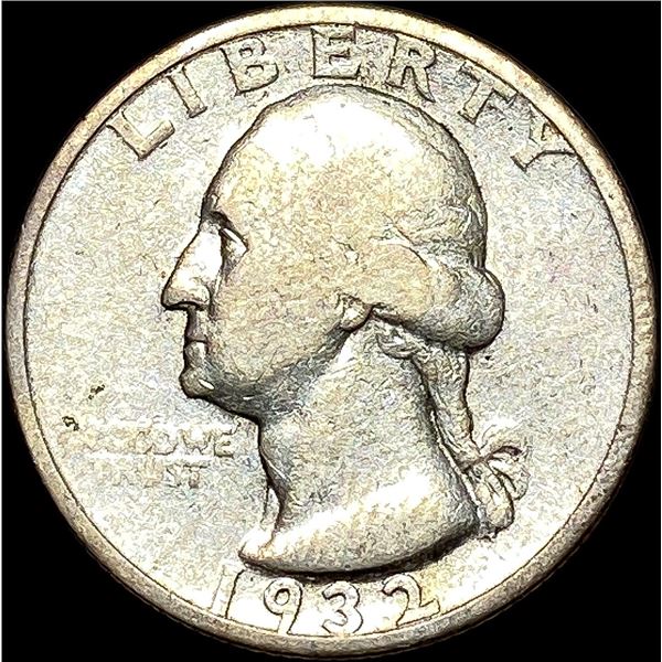 1932-S Silver Washington Quarter ABOUT UNCIRCULATED