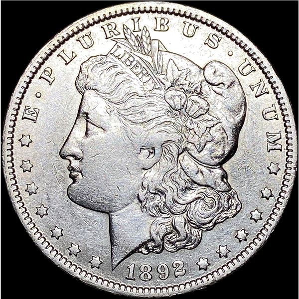 1892-O Silver Morgan Dollar NEARLY UNCIRCULATED