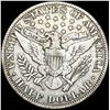 Image 2 : 1911 Silver Barber Half Dollar ABOUT UNCIRCULATED
