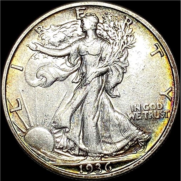 1936-S Walking Liberty Half Dollar CLOSELY UNCIRCULATED