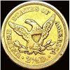 Image 2 : 1853-D Gold $2.50 Liberty Head Quarter Eagle CLOSELY UNCIRCULATED