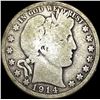 Image 1 : 1914 Barber Half Dollar NICELY CIRCULATED