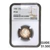 Image 1 : 1900 Barber Quarter NGC PF63