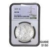 Image 1 : 1879 Morgan Silver Dollar NGC AU58