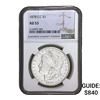Image 1 : 1878-CC Morgan Silver Dollar NGC AU53
