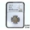 Image 1 : 1934 Buffalo Nickel NGC MS63