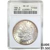 Image 1 : 1884 Morgan Silver Dollar ANACS MS63 Vam-2A, Clashed E