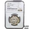 Image 1 : 1928 Oregon Trail Half Dollar NGC MS65