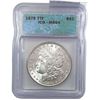 Image 1 : 1878 7TF Morgan Silver Dollar ICG MS64